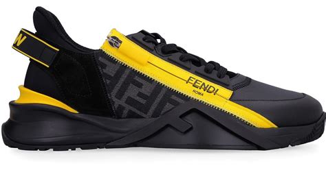 fendi low top sneakers black